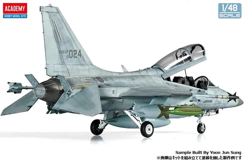 Academy 12366 1/48 Korea FA-50 Light Combat Bomber Model | Precision Aircraft Kit for Hobbyists thumbnail 3
