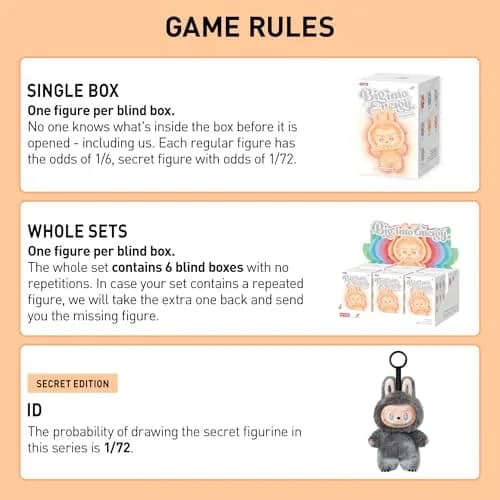 POP MART THE Monsters Big into Energy Series Vinyl Plush Pendant Blind Box Set | 6 Figures thumbnail 2
