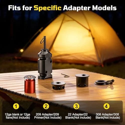 REMFLY 6 Pack 12 Gauge Perimeter Trip Alarm with Screws | Outdoor Security & Wildlife Deterrent thumbnail 5