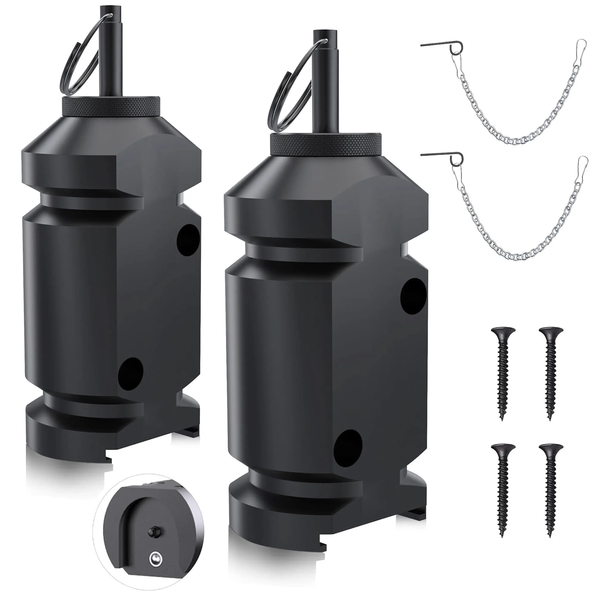 REMFLY 2 Pack 12 Gauge Perimeter Trip Alarm with Screws | Outdoor Security & Wildlife Deterrent - main product image