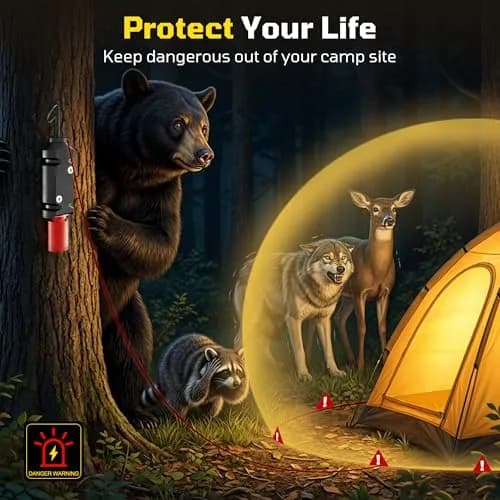 REMFLY 2 Pack 12 Gauge Perimeter Trip Alarm with Screws | Outdoor Security & Wildlife Deterrent thumbnail 2