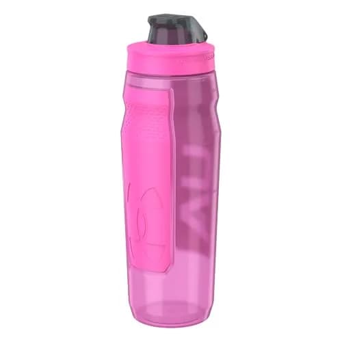 Under Armour UA 32oz Playmaker Squeeze Water Bottle | Rebel Pink, 947ml (32oz) thumbnail 1