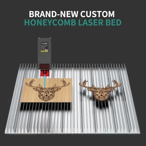 Puikos Honeycomb Laser Bed 400 x 400 mm | Modular & Customizable for Laser Engraving thumbnail 2