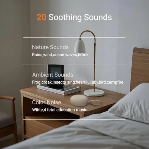 jaroco Portable Baby Sound Machine Putty | 120 mAh (0.118 kg) USB-C Rechargeable thumbnail 2