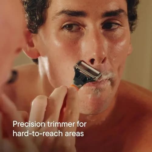Harry's Original Razor Blade Cartridge Refills with Foaming Shave Gel | 6 Blades + 2oz Gel thumbnail 7