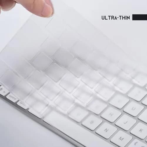 CASEDAO Ultra-Thin TPU Keyboard Cover Skin for 2024 Magic Keyboard with Numeric Keypad A3119 MXK73LL/A - Transparent thumbnail 4