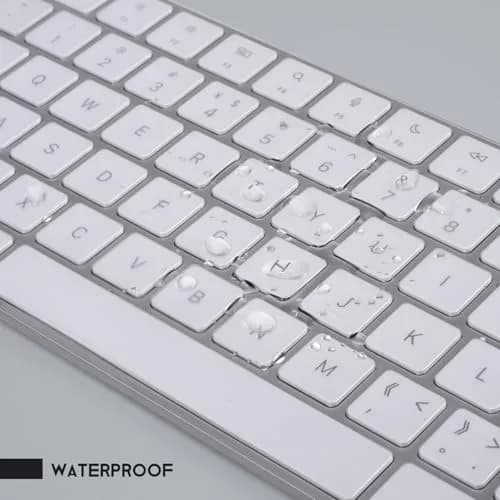 CASEDAO Ultra-Thin TPU Keyboard Cover Skin for 2024 Magic Keyboard with Numeric Keypad A3119 MXK73LL/A - Transparent thumbnail 5