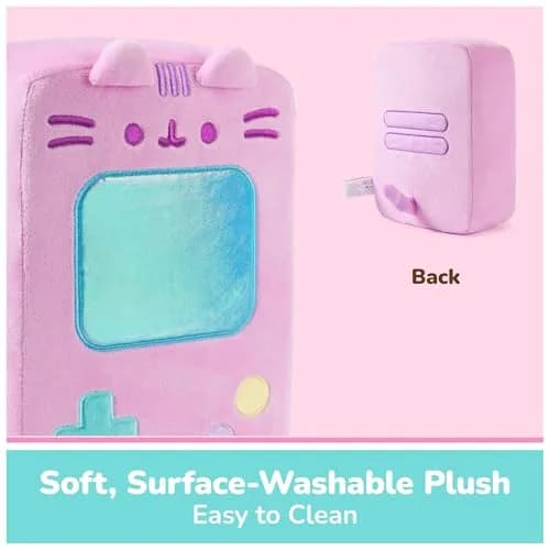 GUND Pusheen Gaming Handheld Console Plush Toy 9-Inch | Soft, Cuddly & Collectible for Ages 8+ thumbnail 4