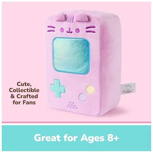 GUND Pusheen Gaming Handheld Console Plush Toy 9-Inch | Soft, Cuddly & Collectible for Ages 8+ thumbnail 6