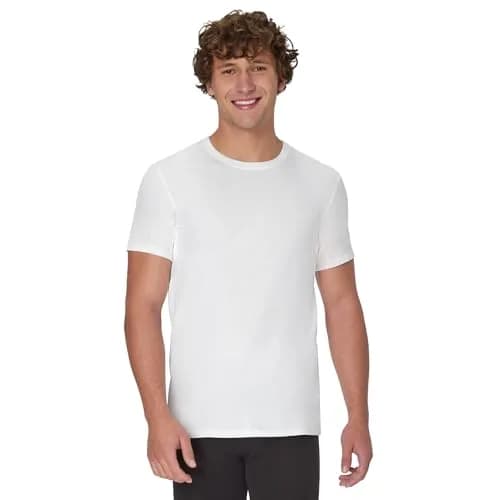 Hanes Sweat Block Undershirt Crew Neck 3-Pack | Underarm Sweat Blocking Tee for Men thumbnail 2