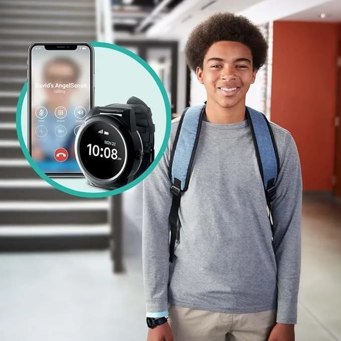 AngelSense GPS Watch for Teens & Elderly - Autism, Special Needs, Dementia | Real-Time Tracking & Safety thumbnail 3