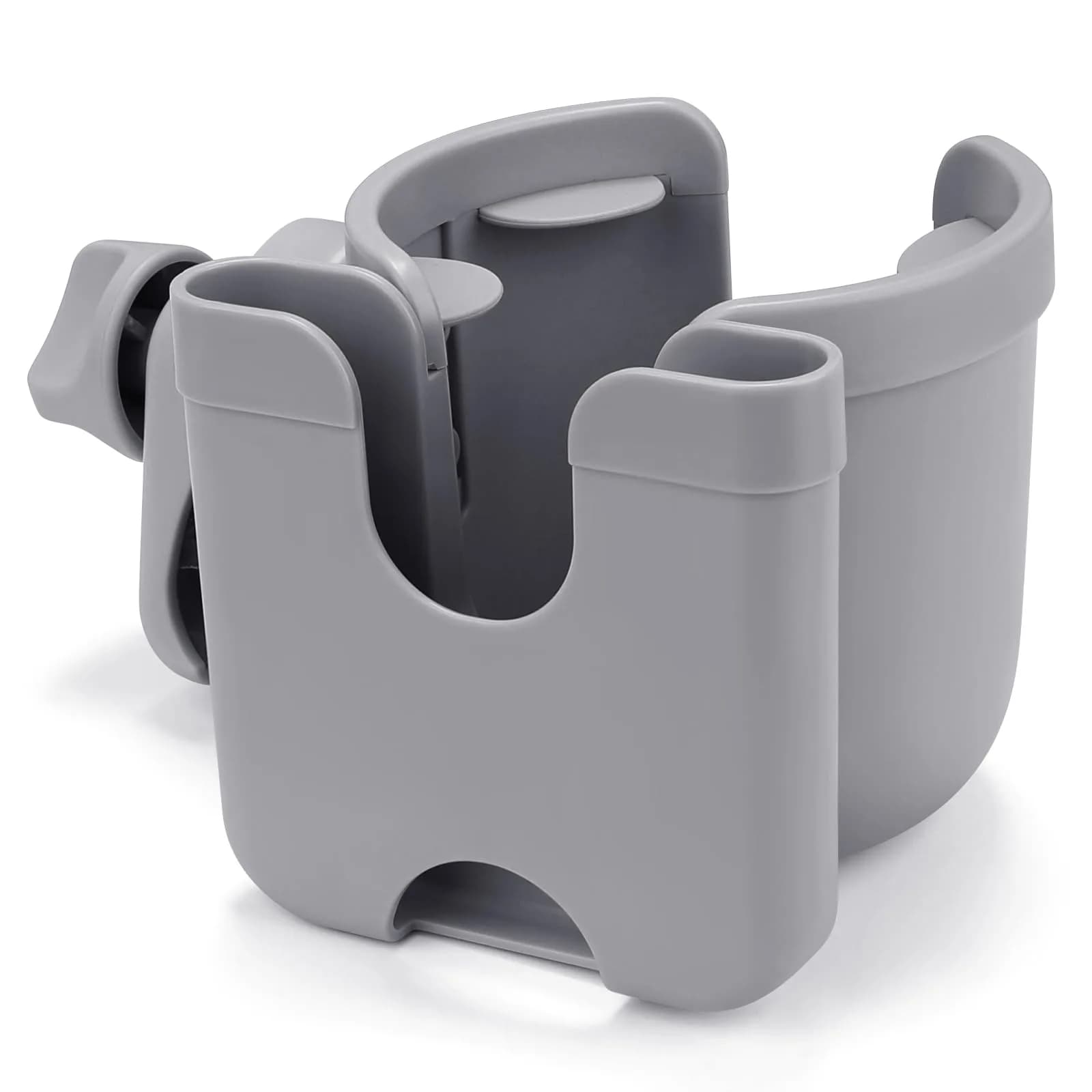 Accmor Universal Stroller Cup Holder with Phone, Bike & Wheelchair Attachment | Fits Uppababy Graco