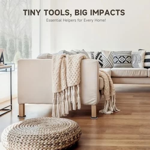 CO-Z Felt Furniture Sliders for Hardwood Floors | 8pcs 3.5" Reusable Floor Protectors thumbnail 7