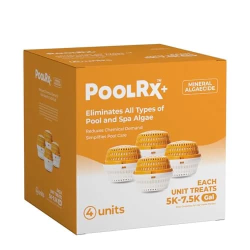 poolrx Pool Spa Water Treatment 4-Unit Pack | Up to 6-Month Algae Control for 5K-7.5K Gallons thumbnail 1
