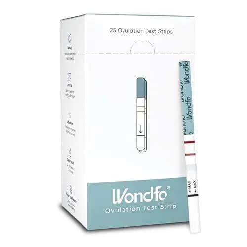Wondfo Ovulation Test Strips 25 Count | Highly Sensitive Fertility Kit for Indian Women thumbnail 1
