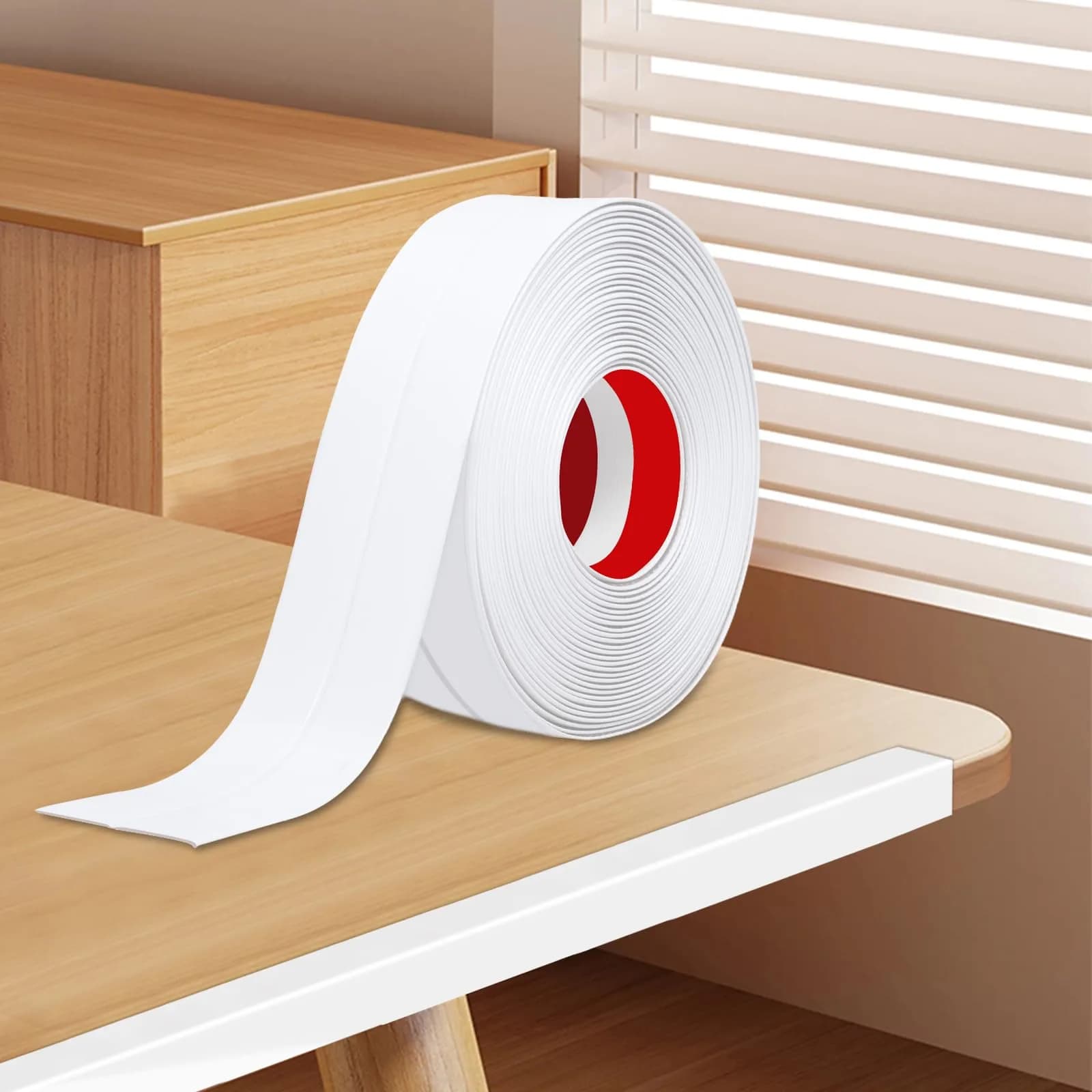 DGSL Wall Corner Protector 0.78 in x 13 ft | Flexible PVC Corner Guard for Walls - main product image