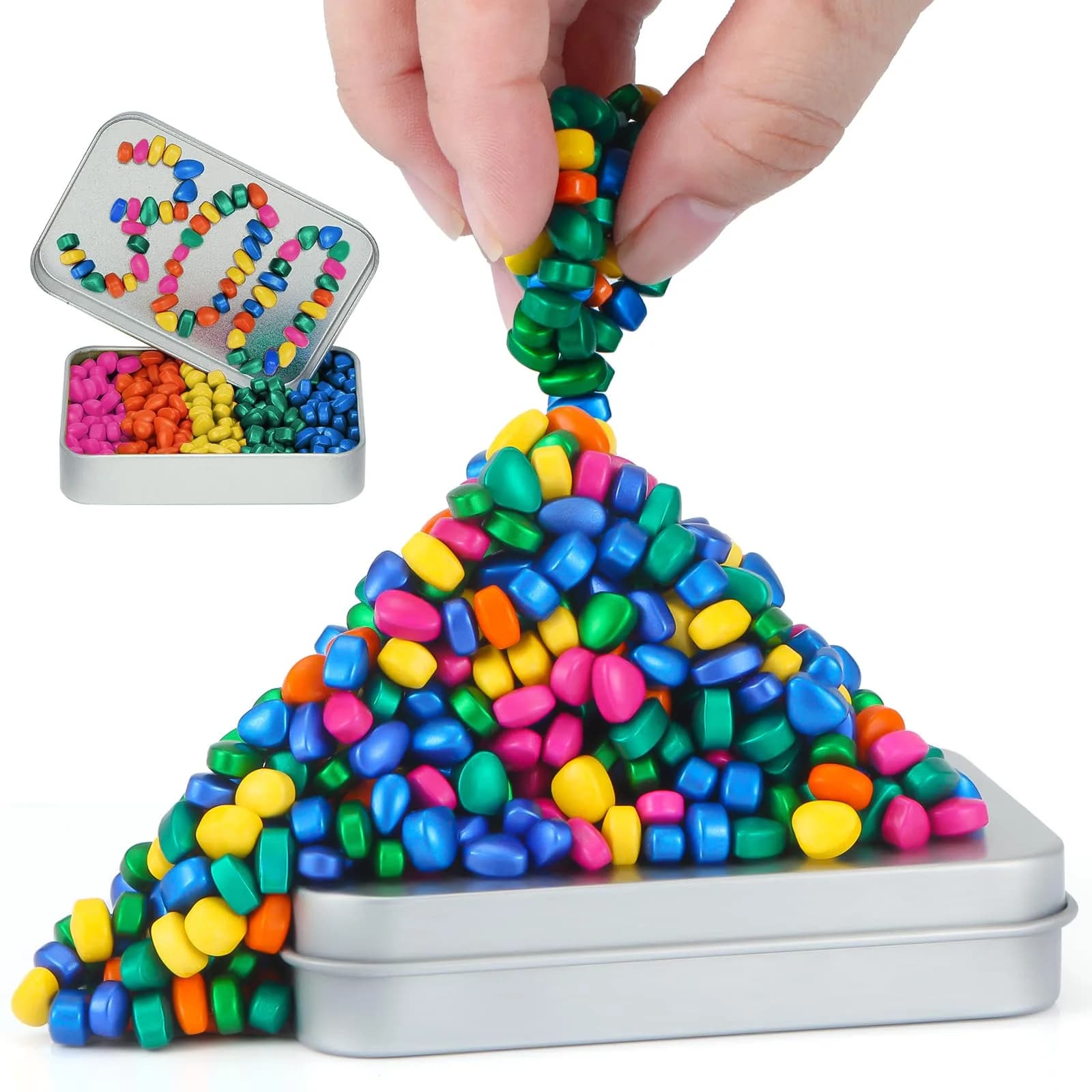 DYRDM Ferrite Putty 300+ Multicolors | Stress Relief Desk Accessory for Adults - main product image