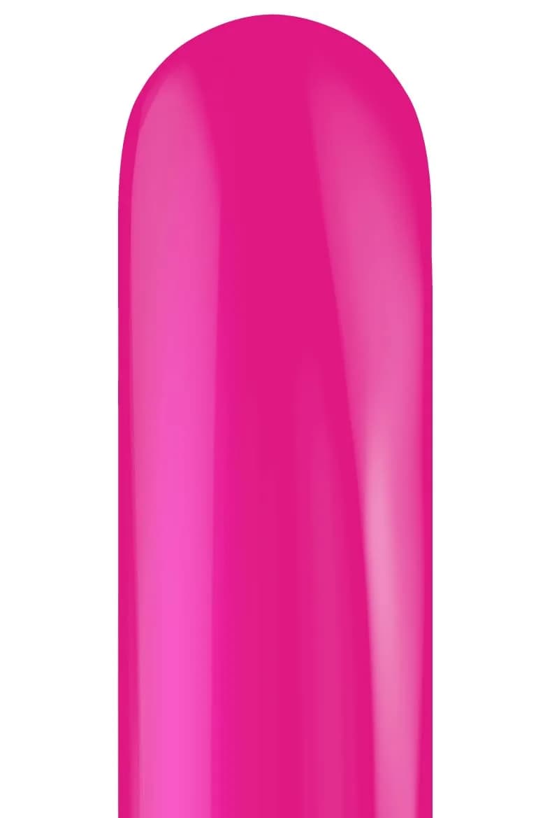 Tuf Tex Hot Pink Latex Twisting Balloons 260 Size | 50 Count for Balloon Animals & Sculptures - main product image