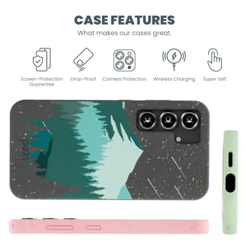 Pela Phone Case Compatible with Samsung Galaxy S25 Ultra | Eco Friendly, Supports Wireless Charging thumbnail 4