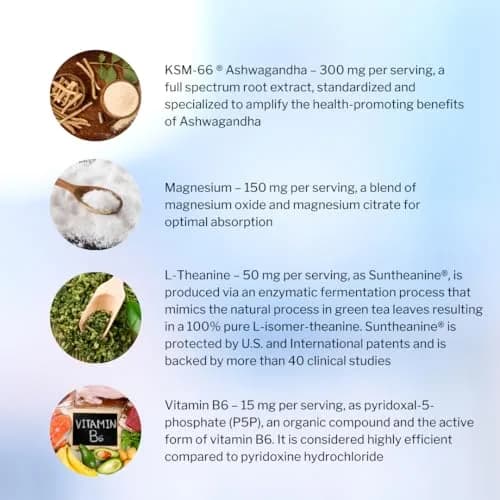 Kyolic Specialty Series Calm Mood Capsules 60 Count (1.5 oz) | Stress Relief & Mood Support with KSM-66 Ashwagandha thumbnail 5