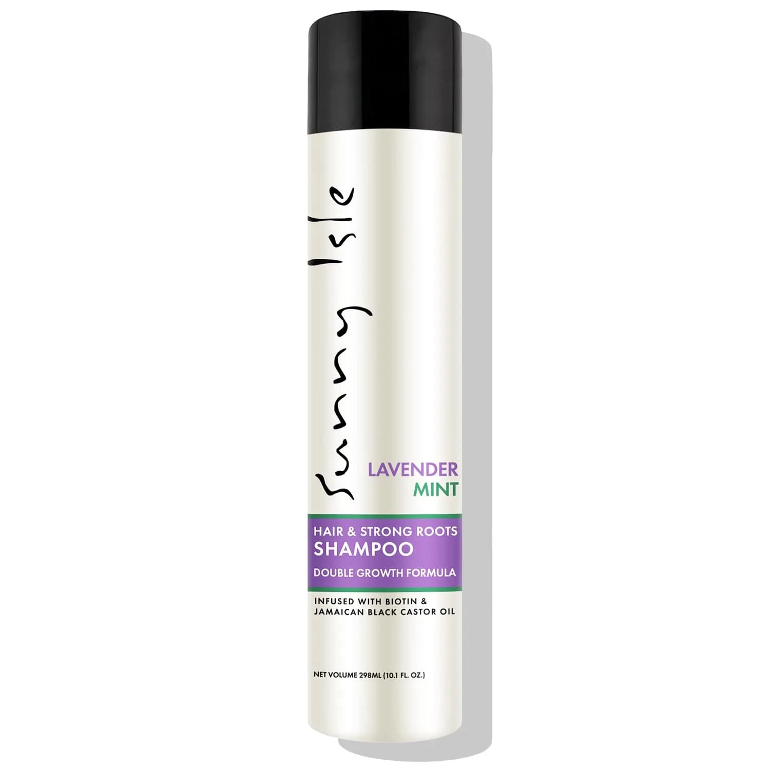Sunny Isle Lavender Mint Hair & Strong Roots Shampoo 10.1oz | Nourishes & Strengthens Hair, Infused with Jamaican Castor Oil - main product image