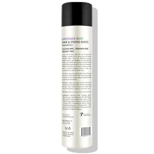 Sunny Isle Lavender Mint Hair & Strong Roots Shampoo 10.1oz | Nourishes & Strengthens Hair, Infused with Jamaican Castor Oil thumbnail 7