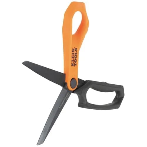 Klein Tools T2110 Titanium-Coated Professional Shears, 10-Inch | Heavy-Duty Cutting for Sheet Metal, Leather, and Flooring thumbnail 6