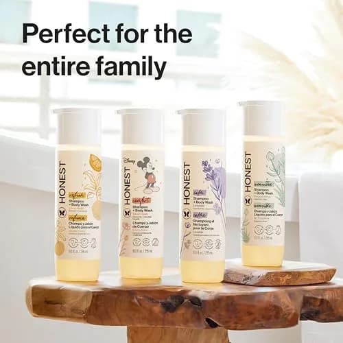 The Honest Company Fragrance-Free Shampoo & Body Wash 532ml (18 fl oz) | Gentle 2-in-1 for Sensitive Skin thumbnail 9