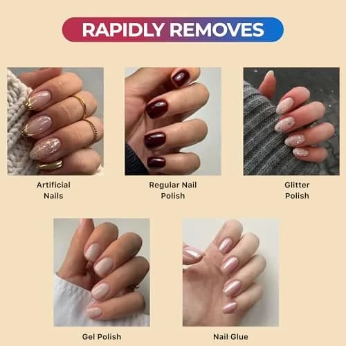 C CARE 16 Fl oz Acetone Nail Polish Remover | Rapid Gel & Glitter Removal, Professional Quality thumbnail 2