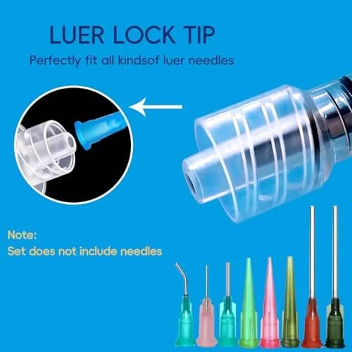 ZWCP 1ml Luer Lock Syringes without Needle - Sterile, Pack of 30 | Individually Wrapped, Leak-Proof Design, Accurate Liquid Measurement thumbnail 3