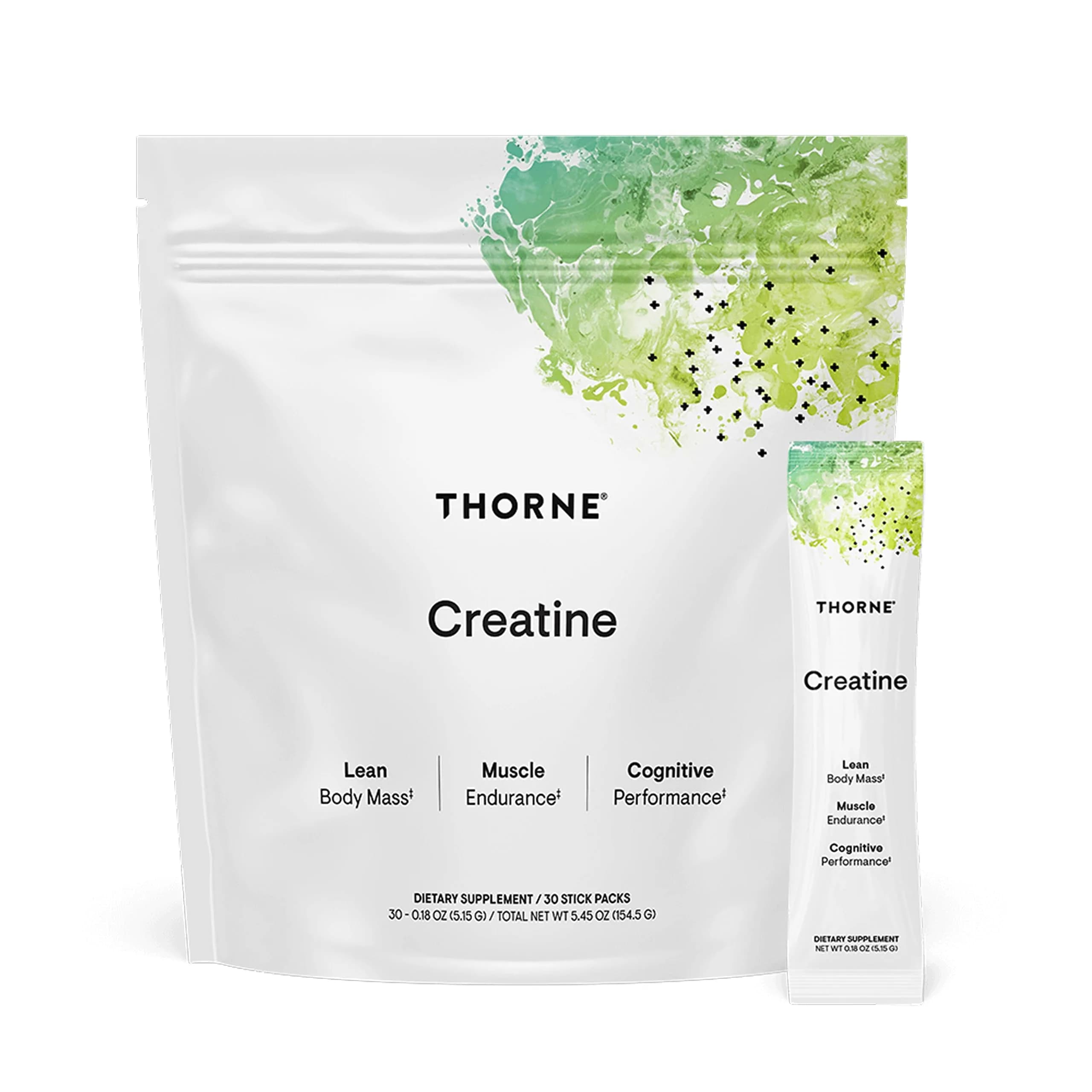 THORNE Micronized Creatine Monohydrate Powder 5g (0.18 oz) per Serving | NSF Certified for Sport