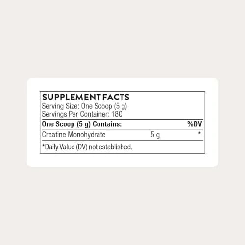 THORNE Micronized Creatine Monohydrate Powder 5 g (180 Servings, 32 oz) | NSF Certified for Sport thumbnail 2