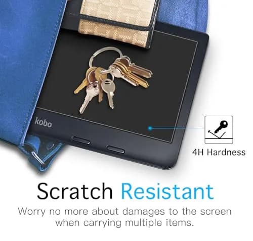 MoKo Anti-Glare Screen Protector for Kobo Libra Colour 7 Inch 2024 / Libra 2 E-Reader 7" 2021 | 3 Pack Matte PET Film thumbnail 4