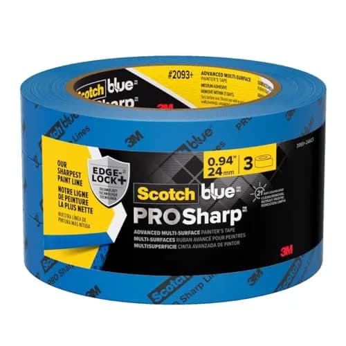 ScotchBlue PROSharp Painter's Tape 0.94 in x 60 yd | Sharp Lines, 21-Day Removal, Indoor & Outdoor Use thumbnail 1