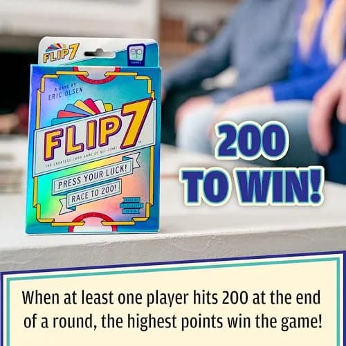 USAOPOLY Flip 7 Card Game, The Ultimate Blend of Press Your Luck Strategy | Ages 8+ | 94 Cards thumbnail 5