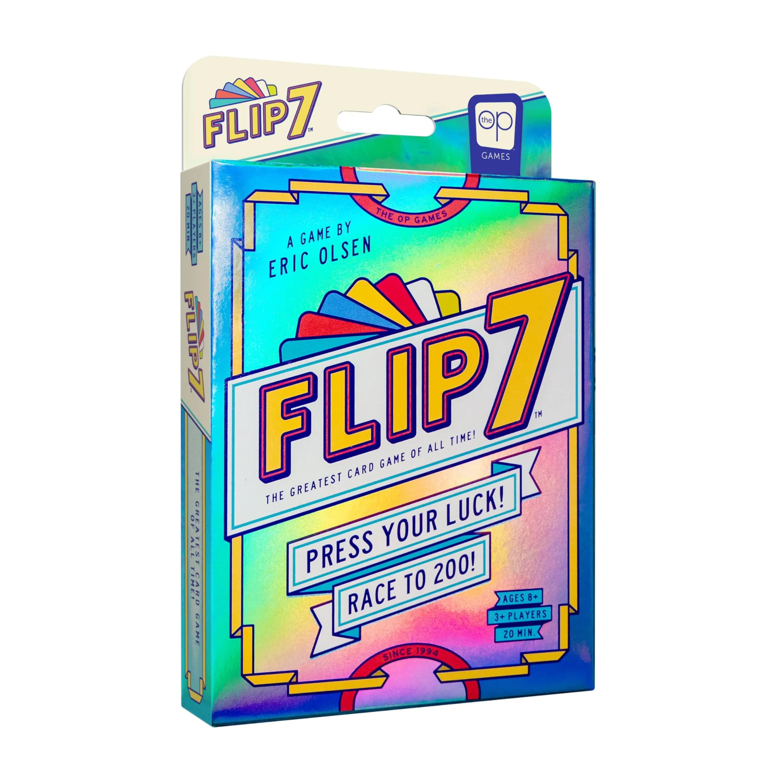 USAOPOLY Flip 7 Card Game, The Ultimate Blend of Press Your Luck Strategy | Ages 8+ | 94 Cards - main product image