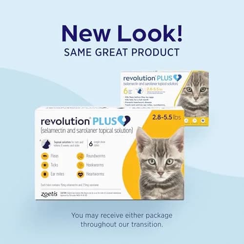 Revolution Plus Topical Solution for Cats 2.8-5.5 lbs | 7-in-1 Parasite Protection thumbnail 9