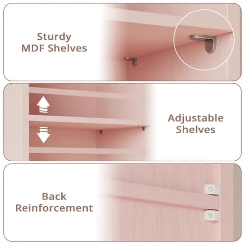 IRONCK Tall Narrow Bookshelf 8 Tiers | Compact Corner Floor Standing Storage 71 in Tall thumbnail 2