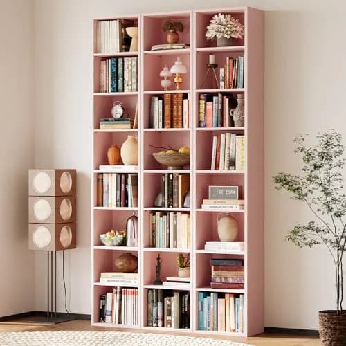 IRONCK Tall Narrow Bookshelf 8 Tiers | Compact Corner Floor Standing Storage 71 in Tall thumbnail 3