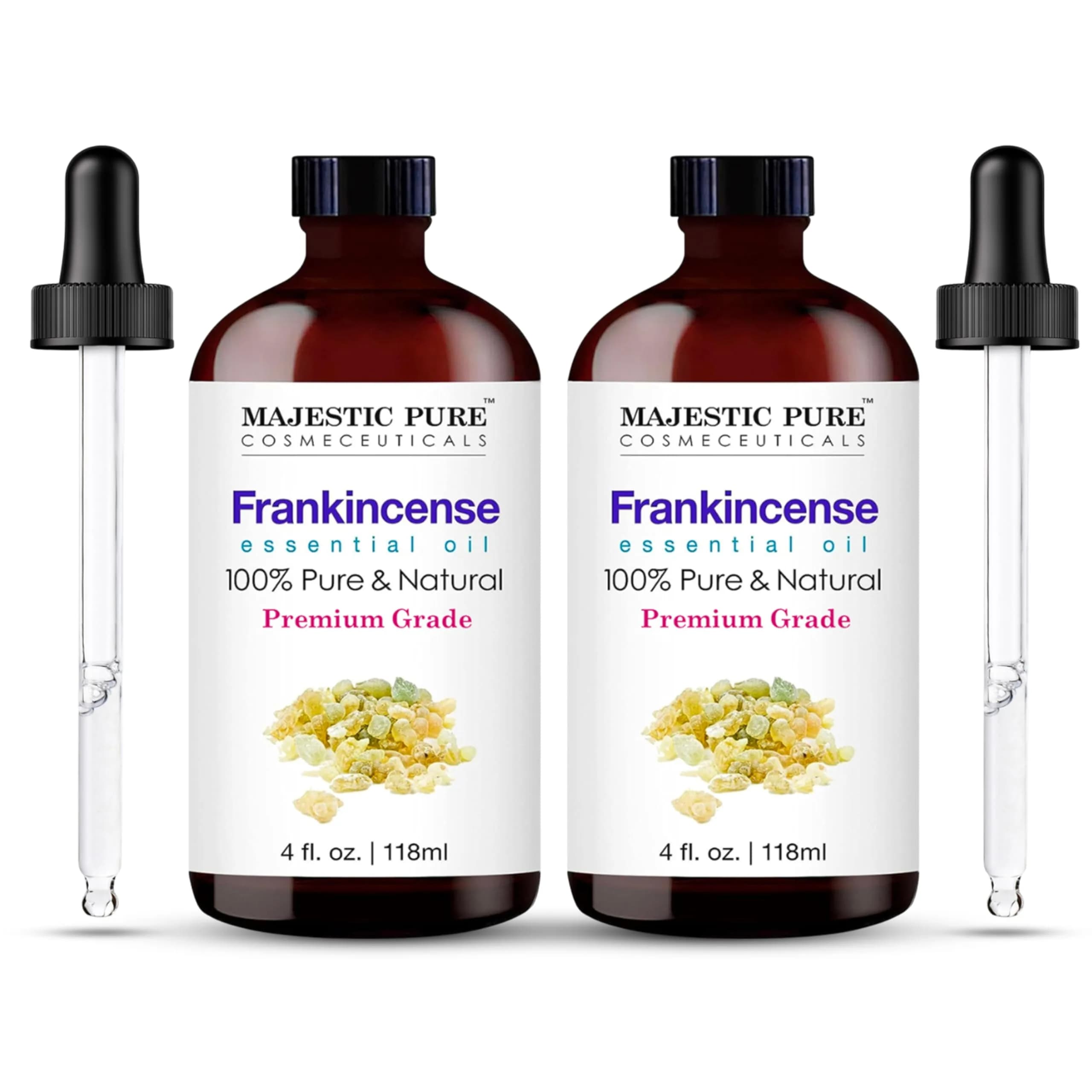 Majestic Pure Frankincense Essential Oil for Diffuser - 236ml (8 Fl Oz) | Pure & Natural, Lab Tested