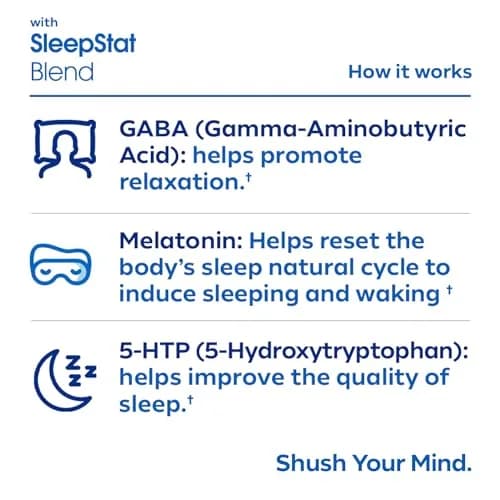 Dream Water Sleep Aid Powder, Melatonin 5mg, GABA, 5-HTP, 30-Count | Natural Sleep Support thumbnail 4