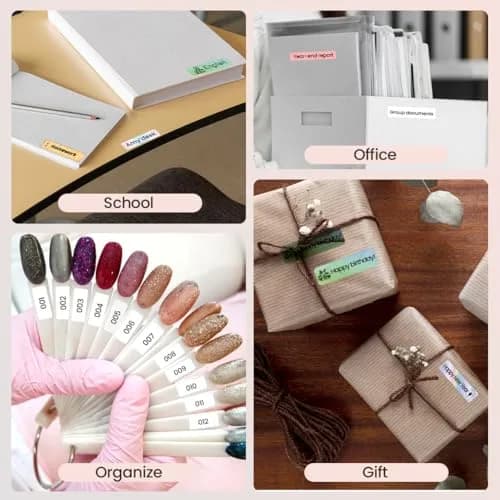 Phomemo D30 Portable Thermal Label Printer 160g (0.35 LB) | Bluetooth 4.0 Mini Machine thumbnail 8