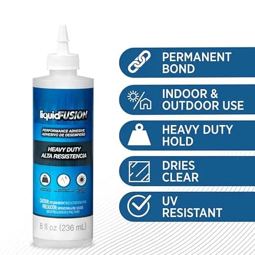Aleene's Liquid Fusion Glue 236ml (8 fl. oz.) | Waterproof & Clear Drying Adhesive for Crafts thumbnail 3