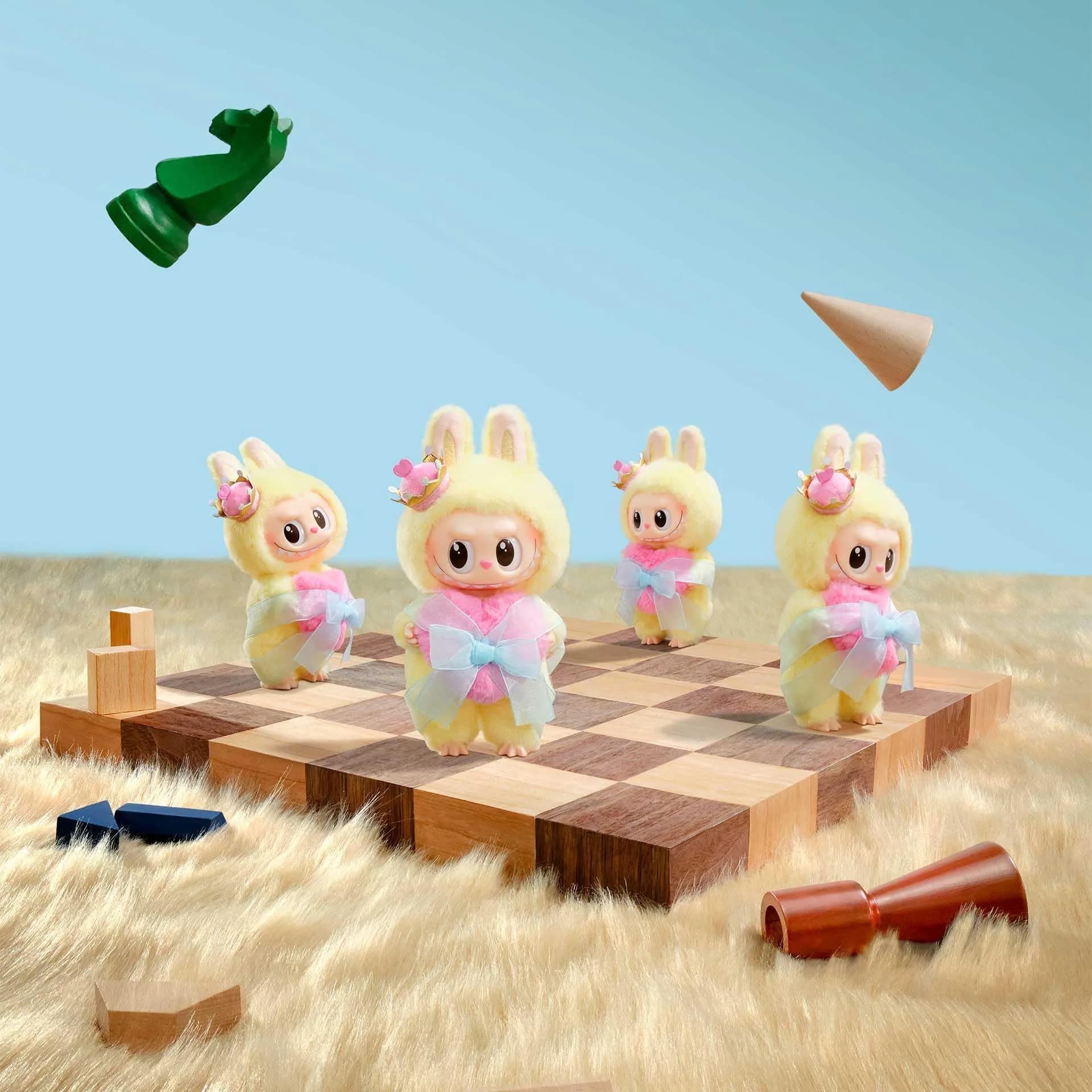 POP MART Labubu Let's Checkmate Series Vinyl Plush Hanging Card 6.69-inch | Authentic USA Import thumbnail 4