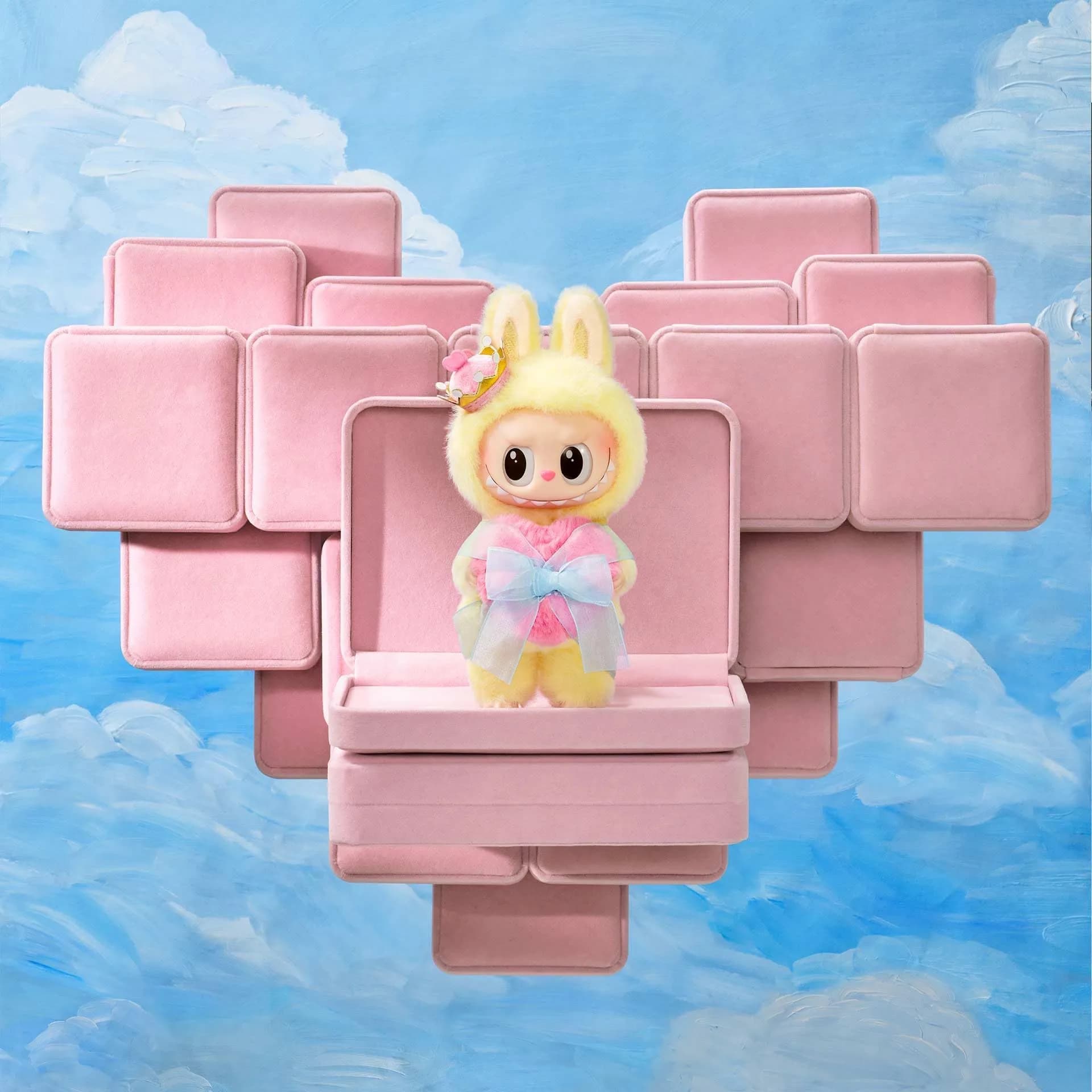 POP MART Labubu Let's Checkmate Series Vinyl Plush Hanging Card 6.69-inch | Authentic USA Import thumbnail 5