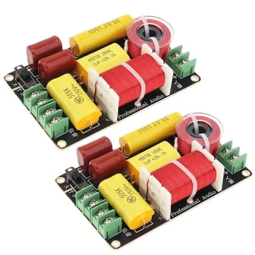 DriSentri 2-Way Speaker Crossover 250W 4-12 Ohm | Adjustable 2750/2800 Hz thumbnail 1