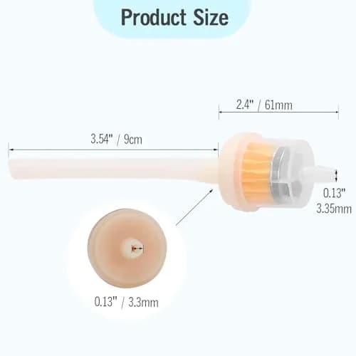 TopDirect Microdermabrasion Filter Set with Silicone Tube | Durable Filters & 39" Silicone Hose for Skin Care Machines thumbnail 4