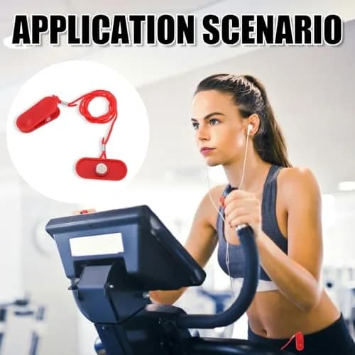 Gosknor Treadmill Magnet Safety Key, Universal Treadmill Safety Key | Red ABS Magnet thumbnail 5