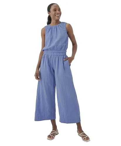 Pact Organic Cotton Women's Gauze Wide Leg Pant | Breathable, Flowy & Comfortable in Warm Weather thumbnail 1
