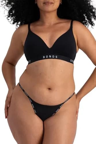 Bonds Women’s Thong Underwear 3-Pack | Breathable Cotton Blend, Soft Stretch, Everyday Comfort thumbnail 2